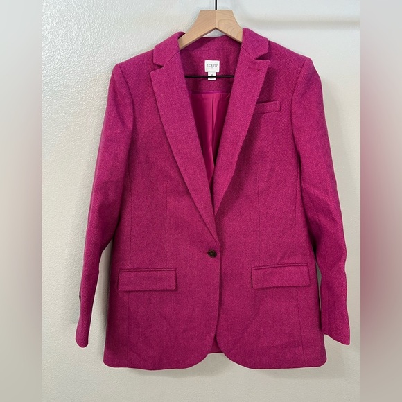 J. Crew Relaxed One-button Blazer 4 - Picture 4 of 8